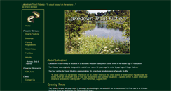 Desktop Screenshot of lakedowntroutfishery.co.uk